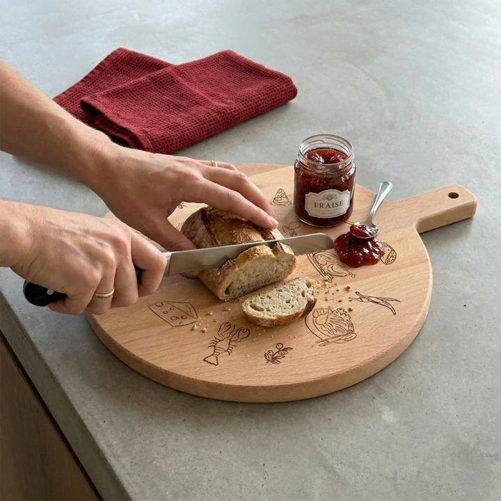 Plateau de service en bois