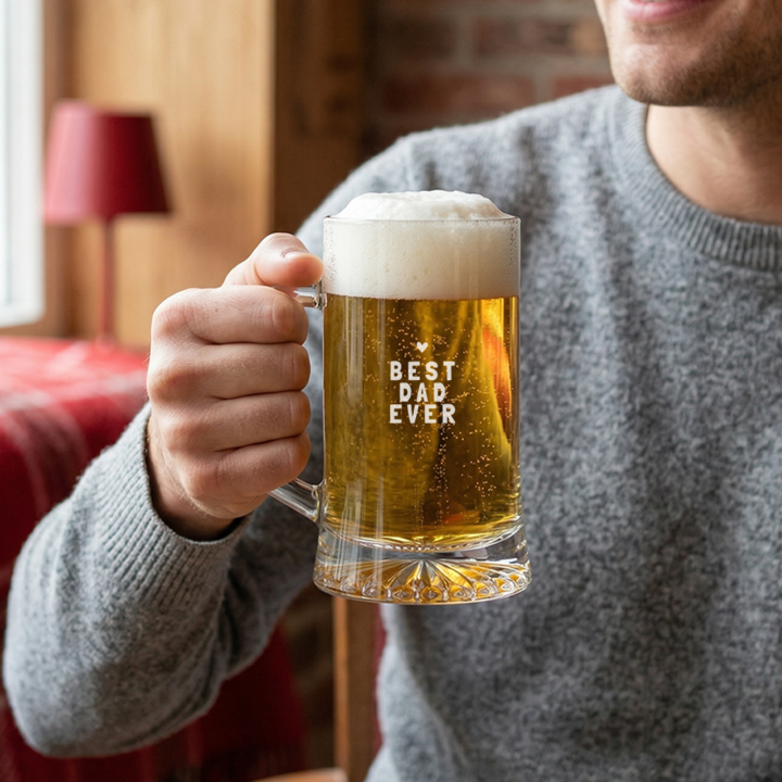 Best dad ever chope de bière