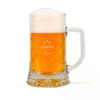 Graver chope de bière avec nom