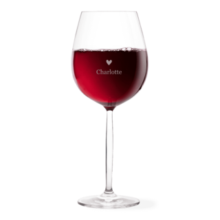 Wijnglas met naam