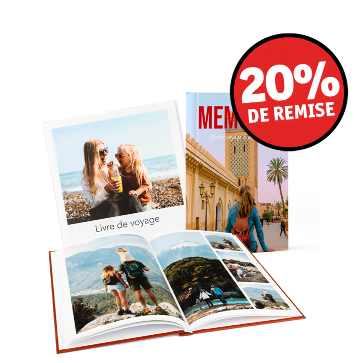Promotion sur les albums photo