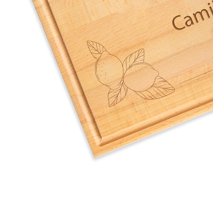 Planche à découper detail