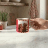 Kleine koffiemok met foto maken Kleine koffiemok met foto maken