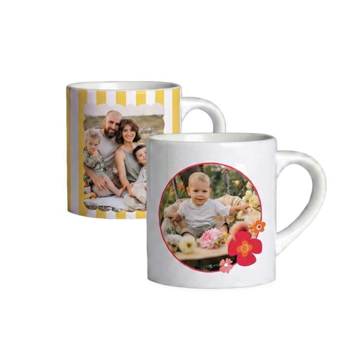 Koffiemok met eigen foto
