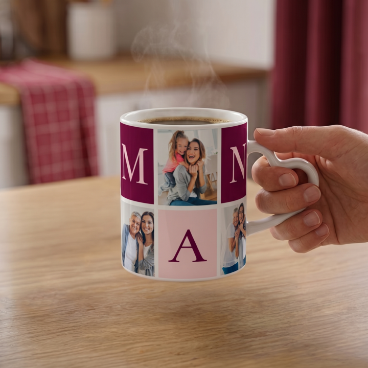 Imprimer un mug avec poignée en coeur
