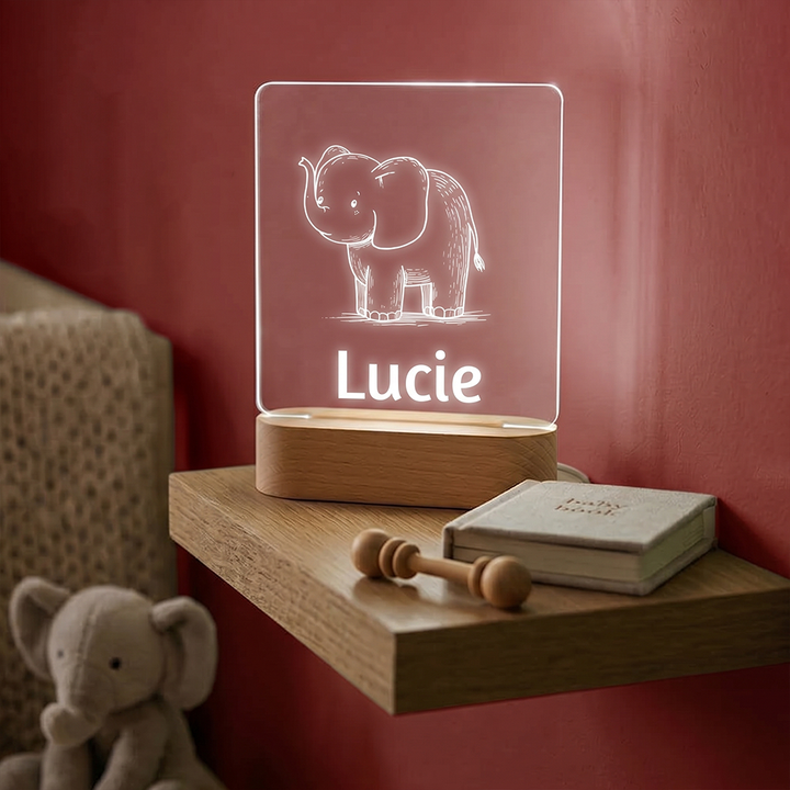 Lampe en plexiglas Lucie
