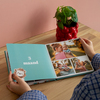 Babyboekje opengeslagen Babyboekje opengeslagen
