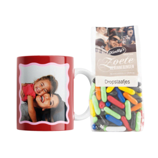 Mug avec bonbons