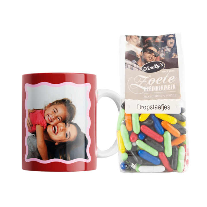 Mug avec bonbons