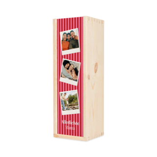 Houten kist met deksel Houten kist met deksel