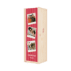 Houten kist met foto's