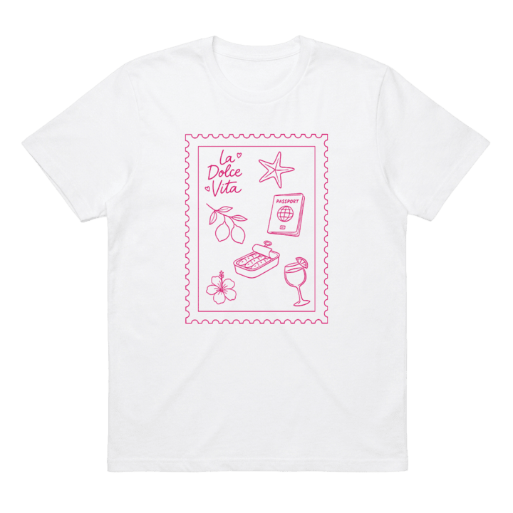 Wit shirt dolce vita