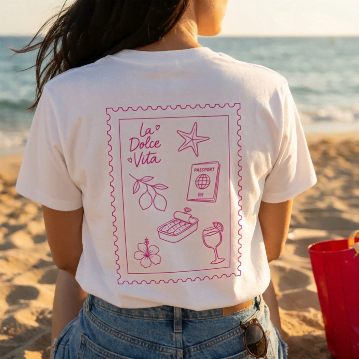 Créer le dos d'un t-shirt blanc