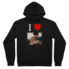 Hoodie noir avec photo