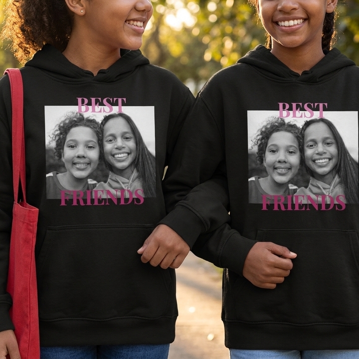 Hoodie noir best friends