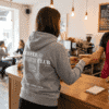 Créer un hoodie gris avec un texte