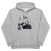 Hoodie gris avec photo