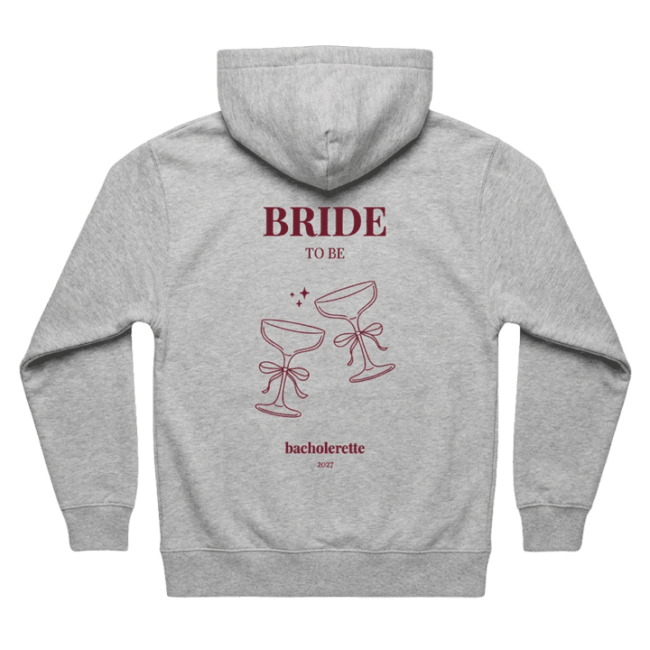 Hoodie gris bride