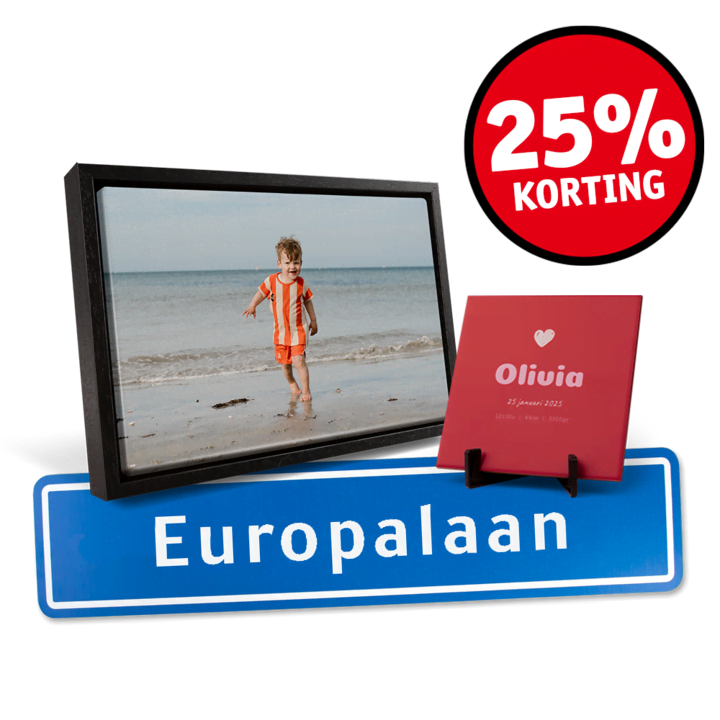 Actie wanddecoratie