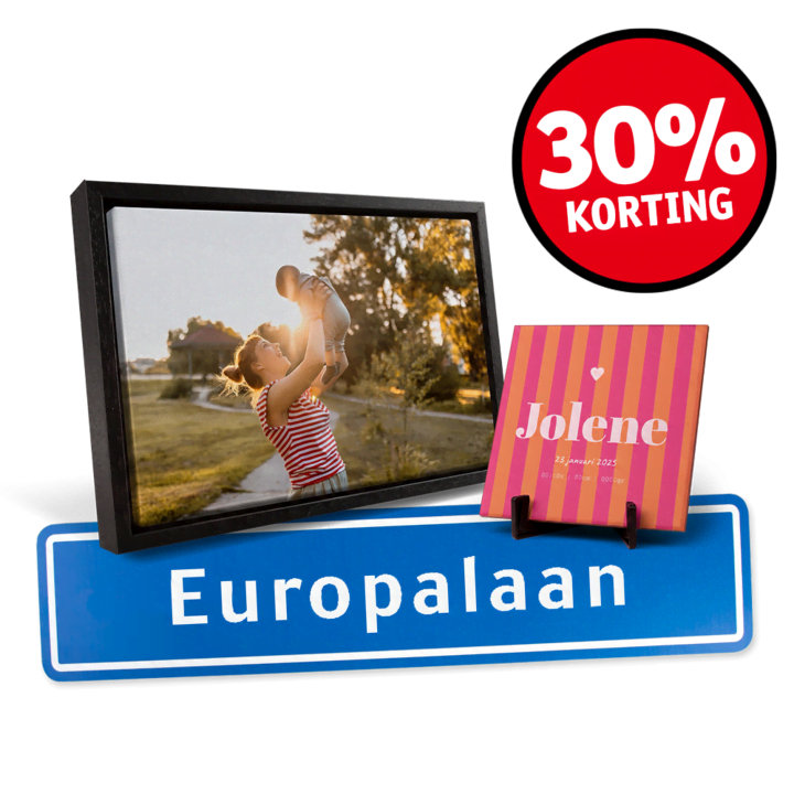 Actie wanddecoratie