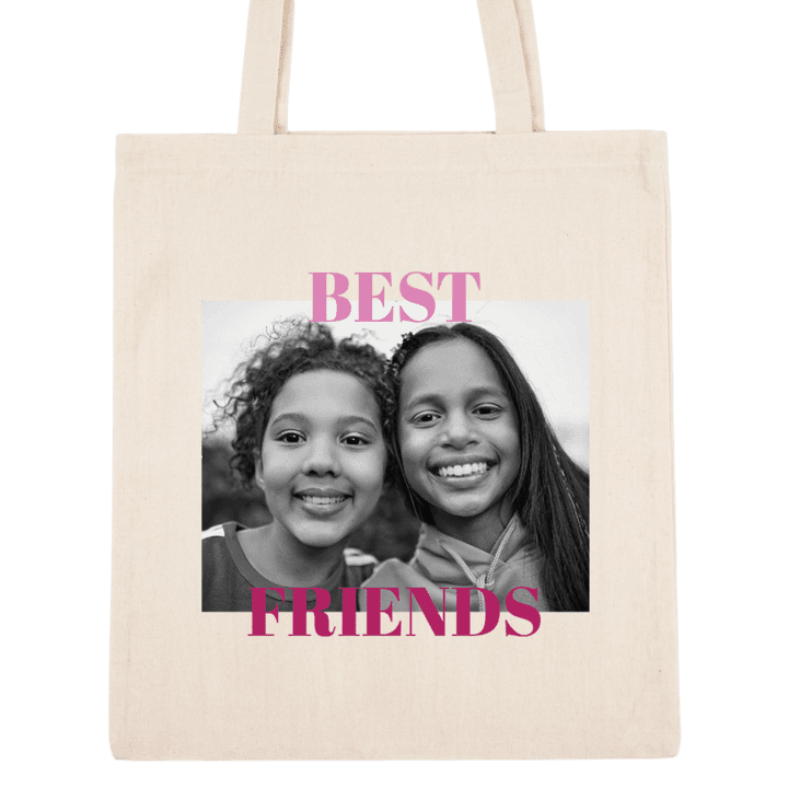 Sac en toile avec photo Sac en toile avec photo