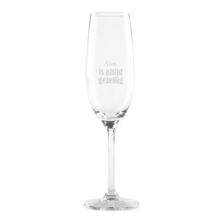 Laat je eigen champagneglas graveren! Laat je eigen champagneglas graveren!