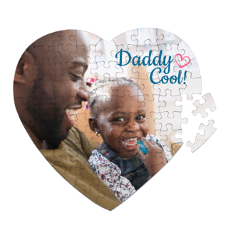 Vaderdag puzzel hart Vaderdag puzzel hart