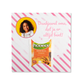 Theekaart maken als bedankje Theekaart maken als bedankje