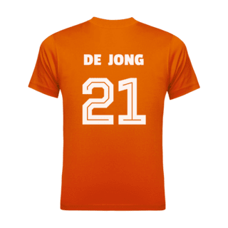 Oranje WK T-shirt bedrukken Oranje WK T-shirt bedrukken