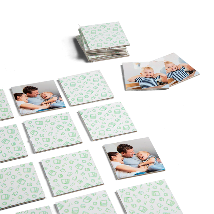 Memory-spel met foto's