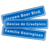 Persoonlijk straatnaambord Persoonlijk straatnaambord