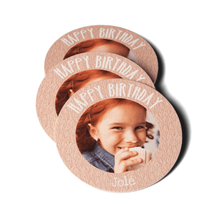 Bierviltjes met foto