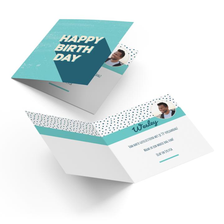 Verjaardagskaarten maken Verjaardagskaarten maken