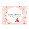 Cadeaucheque maken