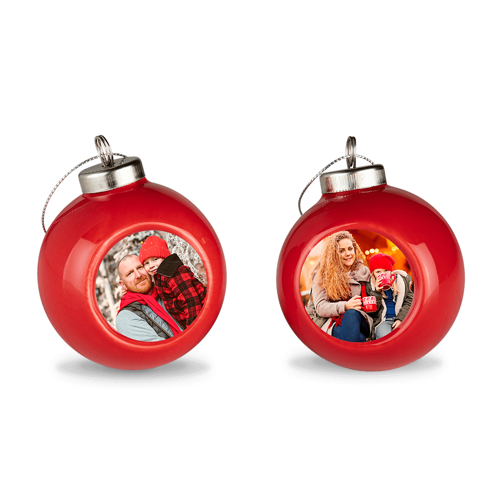 Kerstballen met foto Eigen kerstballen met foto maken Kruidvat