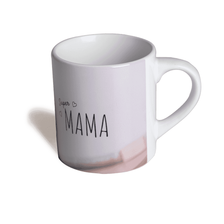 Koffiemok met eigen foto