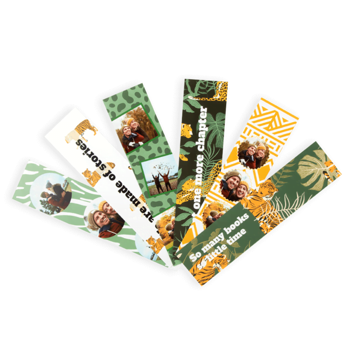 Boekenleggers met tekst Boekenleggers met tekst