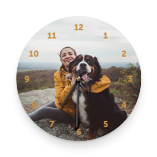 Klok met foto maken Klok met foto maken