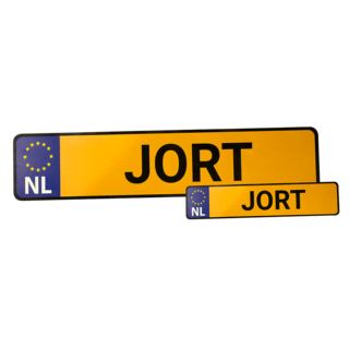 Kentekenplaat maken