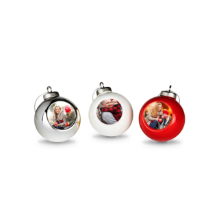 Kerstballen met foto