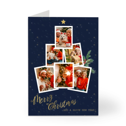 Kerstkaart met foto