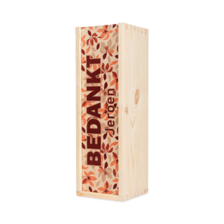 Houten kist met deksel