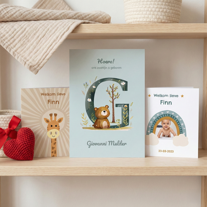 Geboorte kaarten