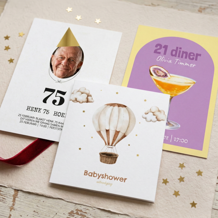 Uitnodiging kaarten