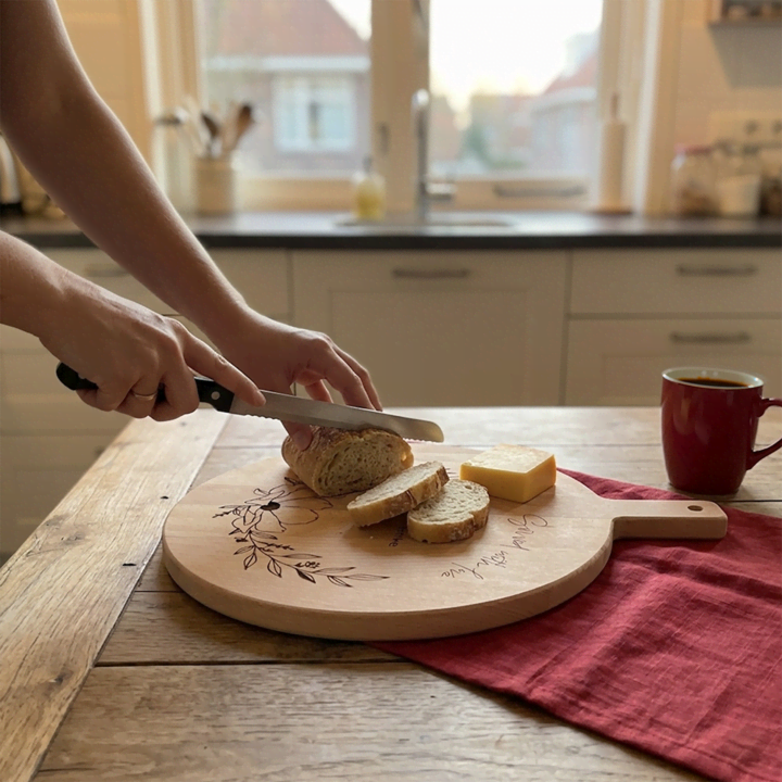 Houten serveerplank Houten serveerplank