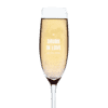 Close up champagneglas met tekst Close up champagneglas met tekst