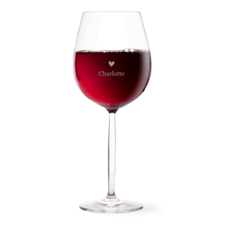 Wijnglas met naam