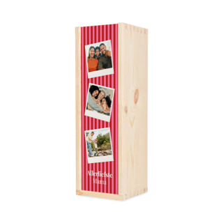 Houten kist met deksel