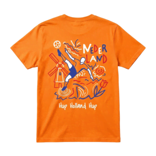 Oranje T-shirt bedrukken Oranje T-shirt bedrukken
