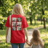 Rood shirt met foto bedrukken
